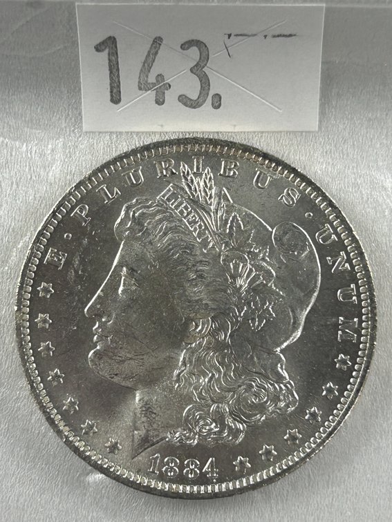 1884-O Morgan Dollar MS.