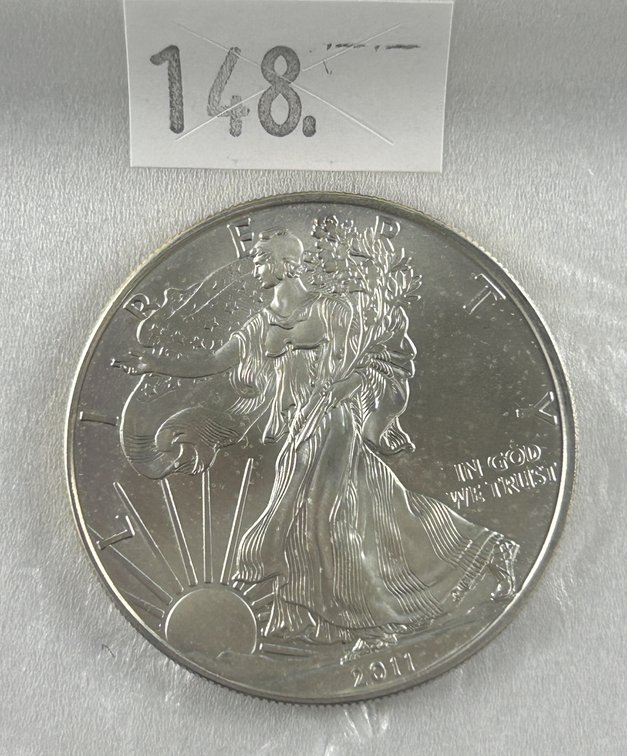 2011 Silver Eagle One Troy Oz. .999 Silver MS.