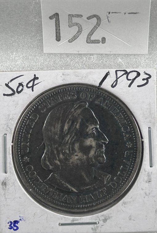 1893 Columbian Expo Half Dollar MS.