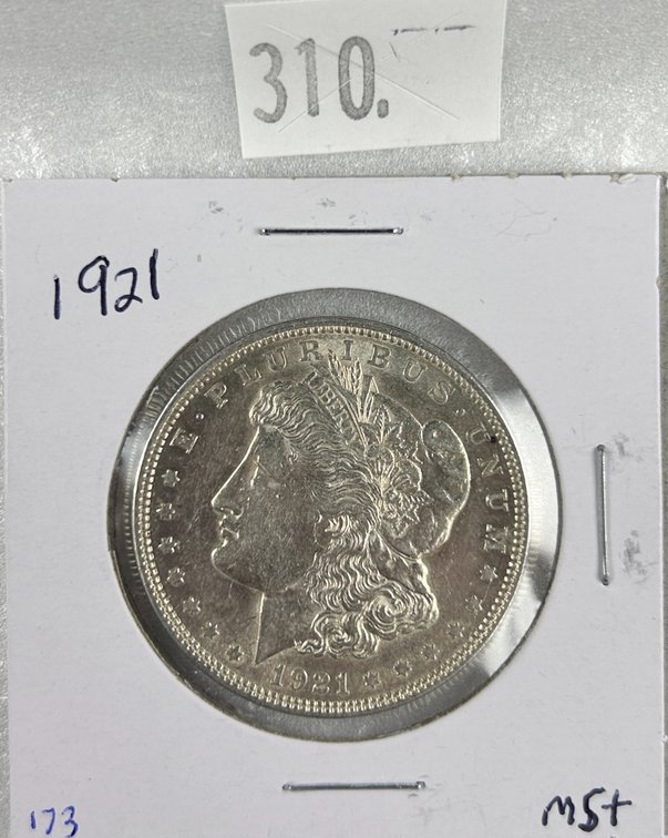 1921 Morgan Dollar MS.