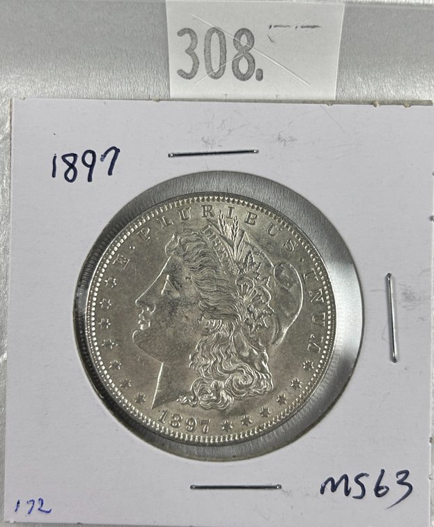 1897 Morgan Dollar MS.