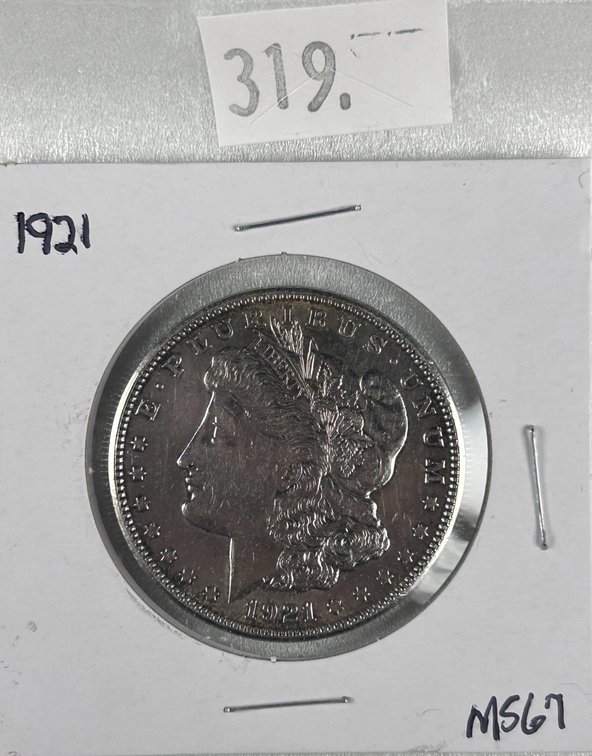1921 Morgan Dollar MS.