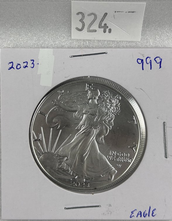 2023 Silver Eagle MS. One Troy Oz. .999 Silver.
