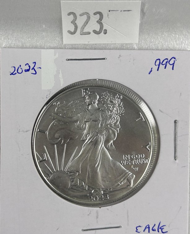 2023 Silver Eagle MS. One Troy Oz. .999 Silver.