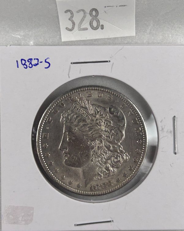 1882-S Morgan Dollar MS.