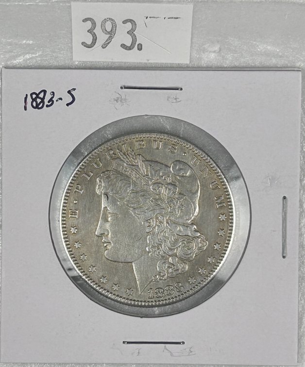 1883-S Morgan Dollar EF.
