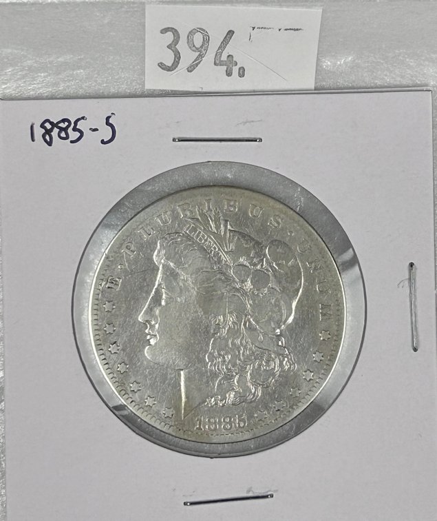 1885-S Morgan Dollar VF.