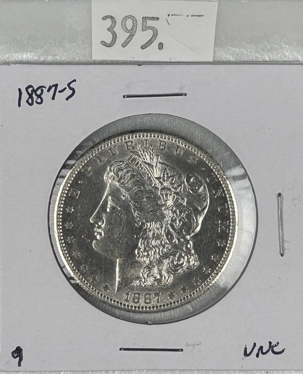 1887-S Morgan Dollar UNC.