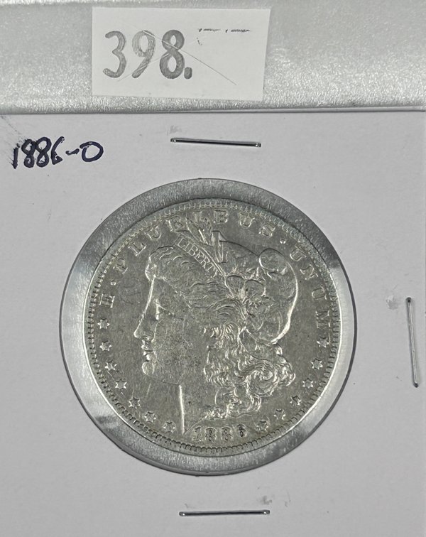 1886-O Morgan Dollar VF.