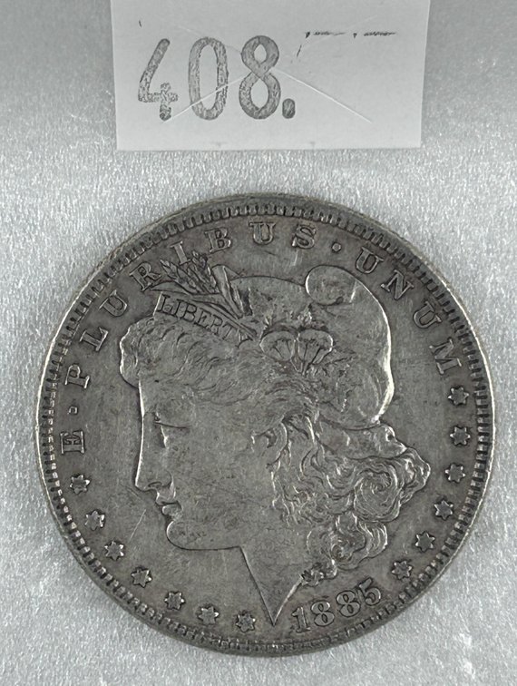 1921 Morgan Dollar VF (last year).
