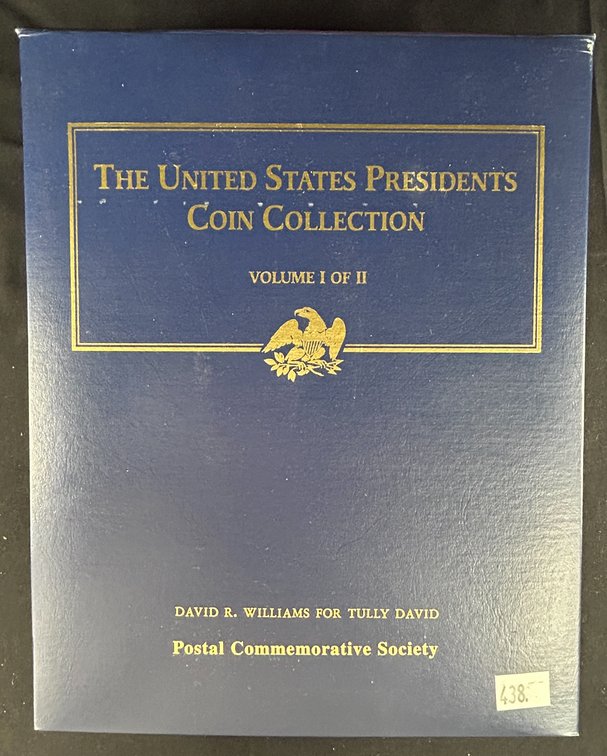 "The United States Presidents Coin Collection" Binder