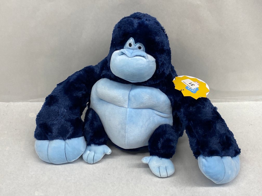 Giggle Scape Blue Gorilla Stuffed Animal