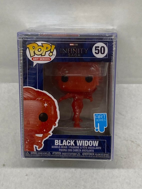 Funko Pop Series Black Widow Figure, Sealed