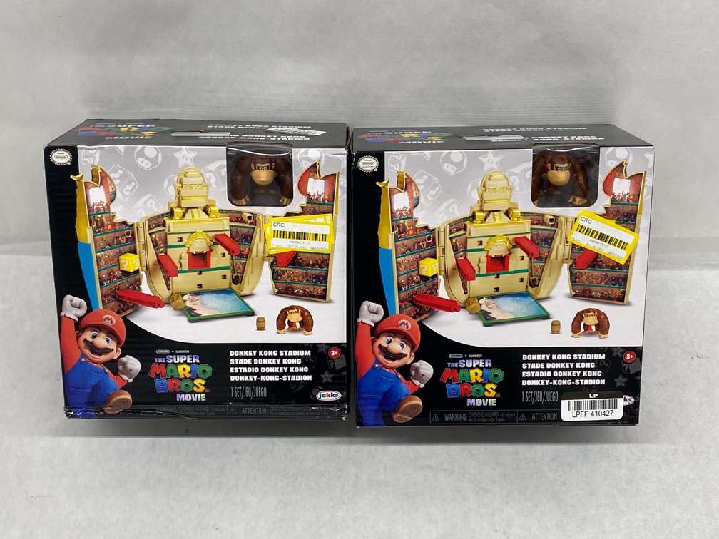 (2) Jakks Pacific Super Mario Bros Donkey Kong