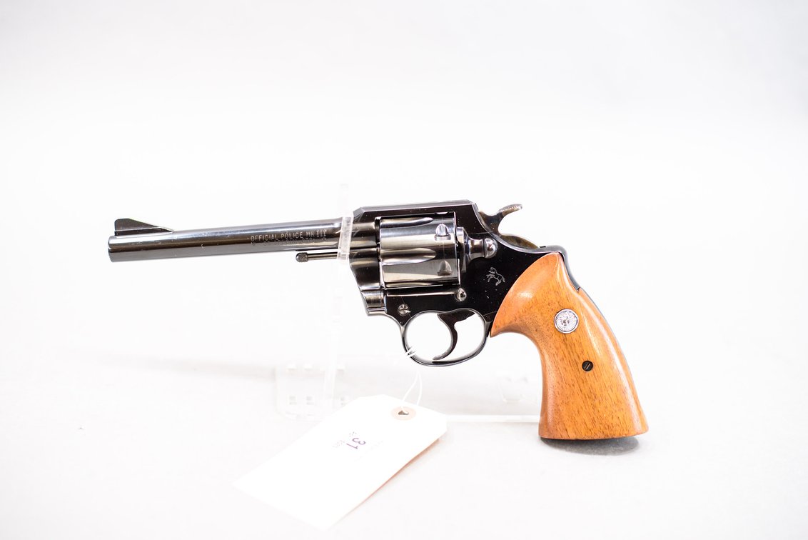(CR) Colt Mark III Official Police .38Spl Revolver
