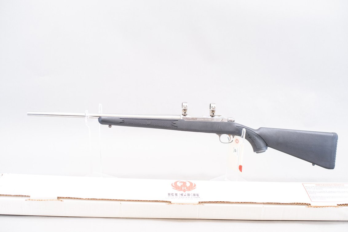 (R) Ruger 77/22 Brushed Stainless .22LR Rifle