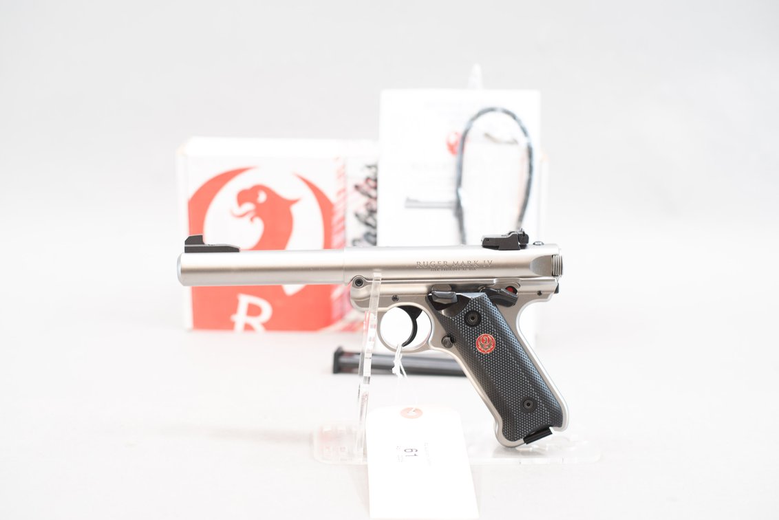 (R) Ruger Mark IV .22LR Pistol