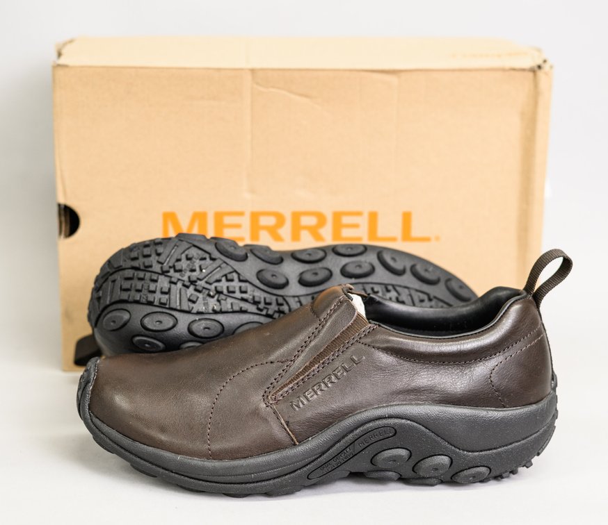 Merrell Men's Leather Slip-On Shoes - Size 9