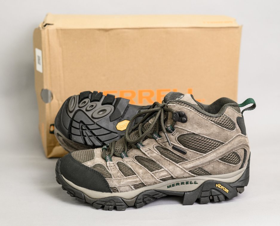 Merrell Men's Moab 2 Mid Boulder Shoes - Size 9