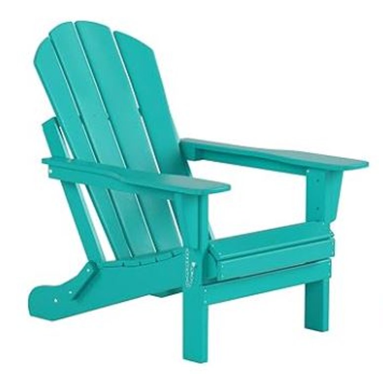 Outdoor Folding HDPE Adirondack Chair
