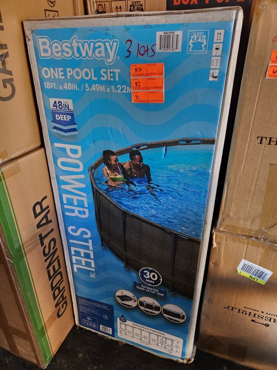 Bestway Power Steel 18' x 48" Pool Set