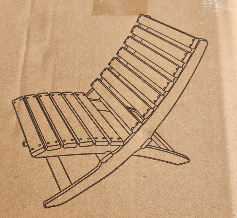 (2x) Gardenstar Folding Patio Chair