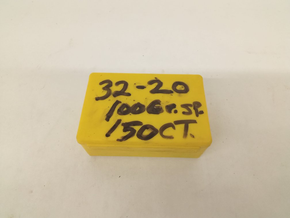 (150 Pcs.) 32-20 Bullets, 100gr SP