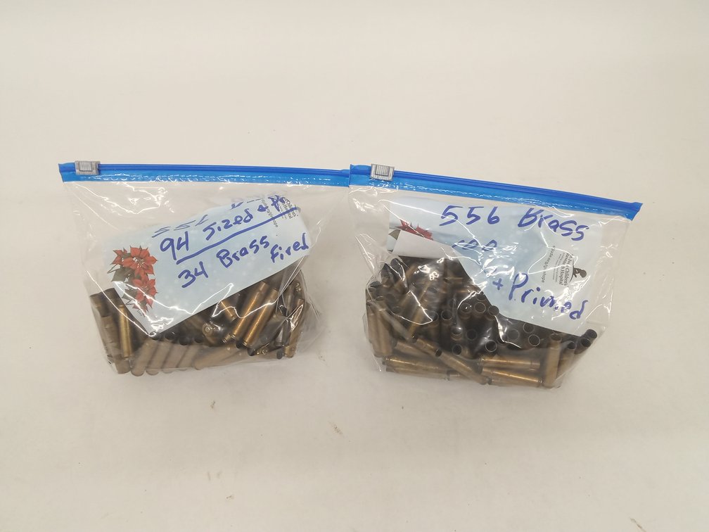 (194 Pcs.) 5.56mm NATO Brass Casings