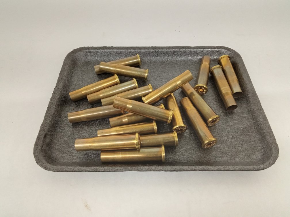 (19 Pcs.) 43 Spanish Brass Casings, New