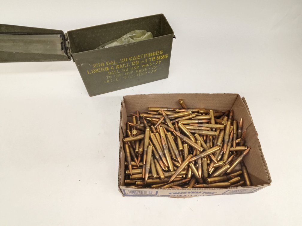 (205 Rds.) 30-06 Spr Ammo, for M1 Garand