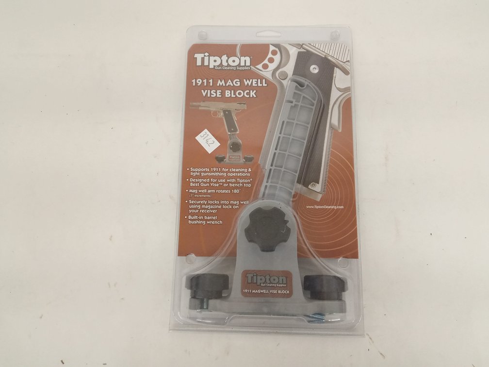 Tipton 1911 Mag Well Vise Block New 