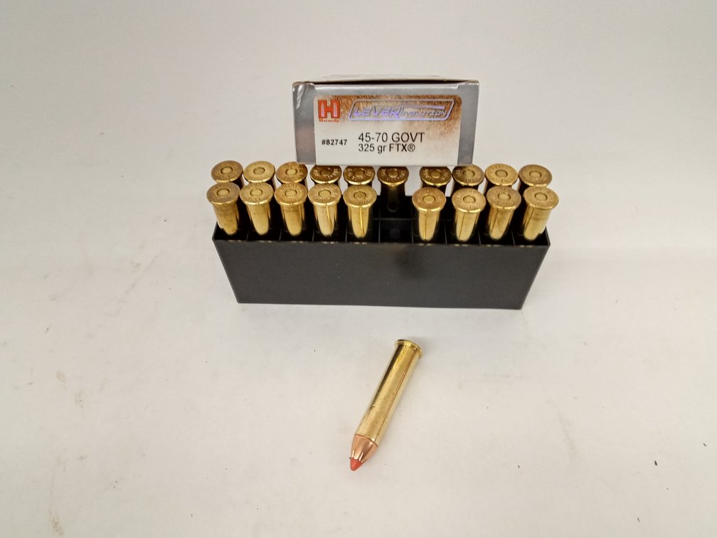 (20 Rds.) 45-70 Gov't Ammo, 325gr FTX New