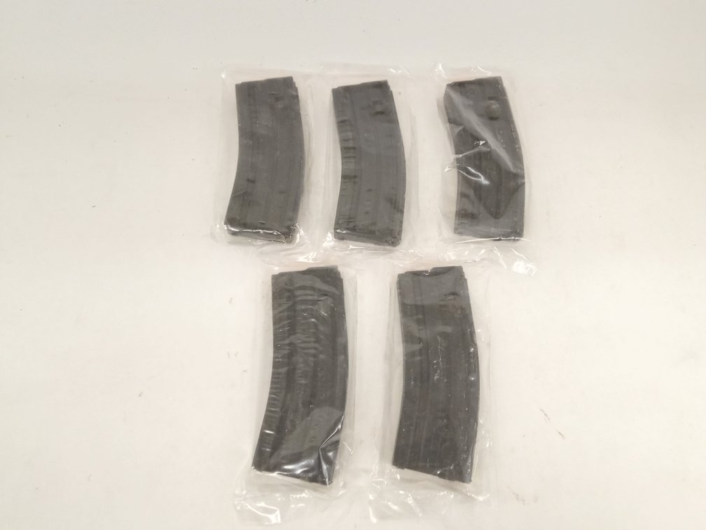 (5 Pcs.) AR15 30rd Mags, Steel, 5.56/223 Rem