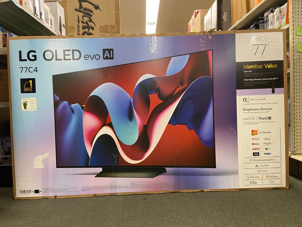 LG OLED 77" Evo AI Smart TV