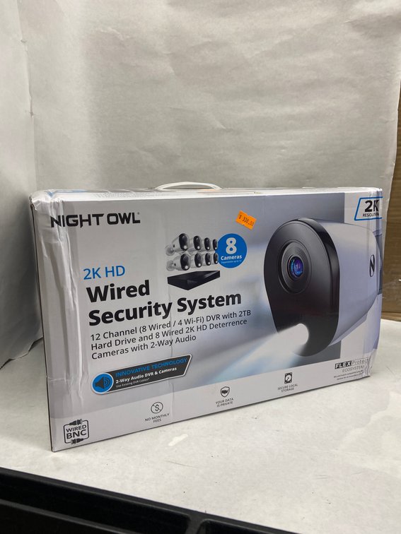 Night Owl 8ct 2K HD Wired Security System