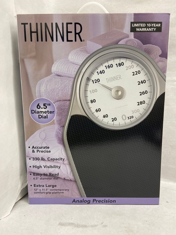Thinner 12"x11.5" Weight Scale