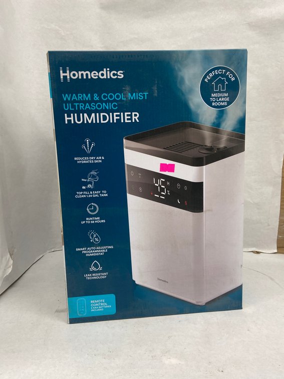 Homedics Warm & Cool Mist Humidifier