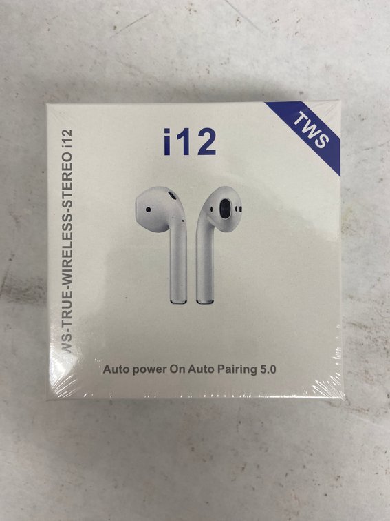 (2x Bid)True Wireless i12 Earbuds W/Case