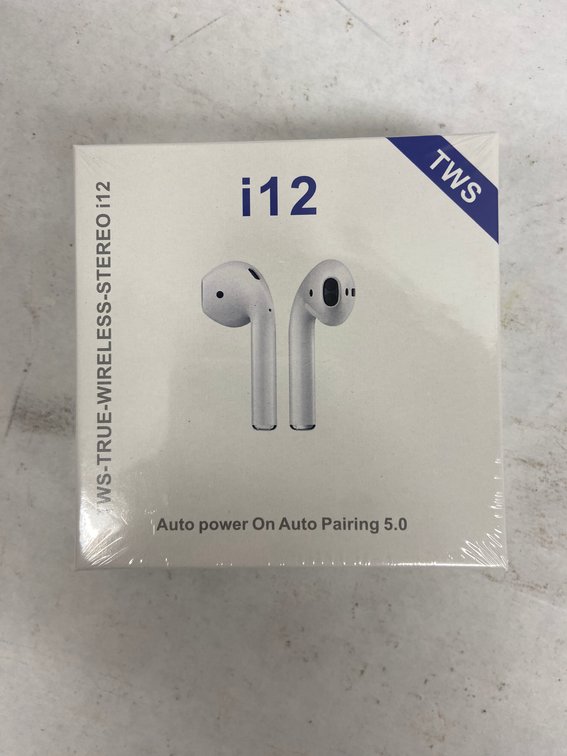 (2x Bid)True Wireless i12 Earbuds W/Case