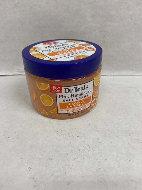 (6x Bid)Dr. Teals 16oz Pink Himalayan Salt Scrub