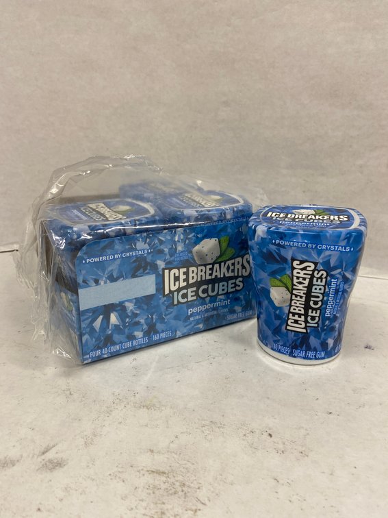 Ice Breakers 4pk 40pc Peppermint Gum