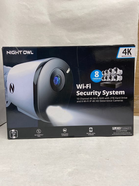 Night Owl 10-Channel 4K Wi-Fi Security System