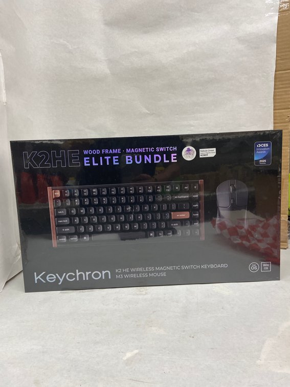 Keychron K2HE WL Magnetic Keyboard W/WL Mouse