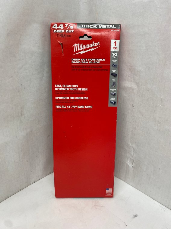 Milwaukee 44-7/8"x10T Band Saw Blade 