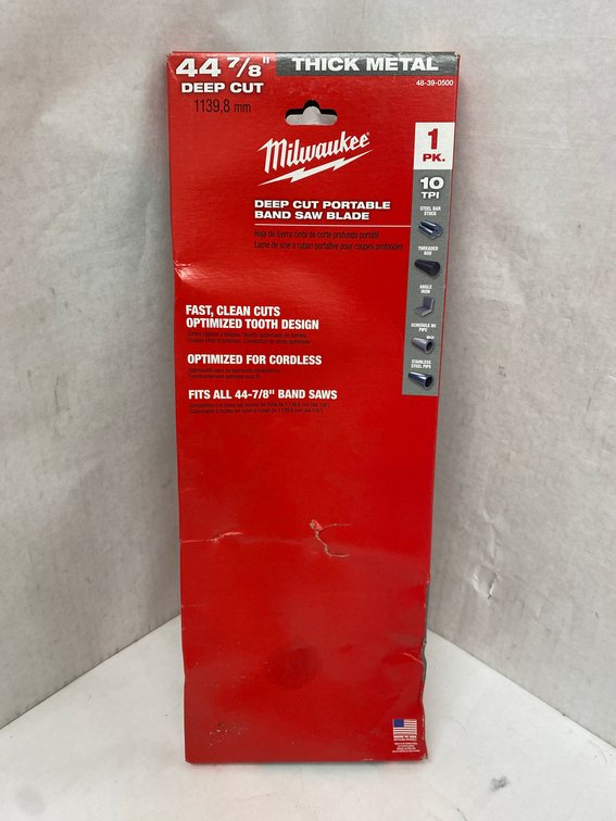 Milwaukee 44-7/8"x10T Band Saw Blade 