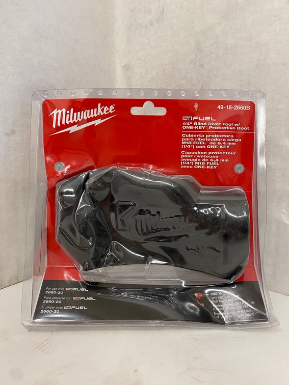 (2x bid)Milwaukee 1/4" Blind Rivet Tool w/ Boot 