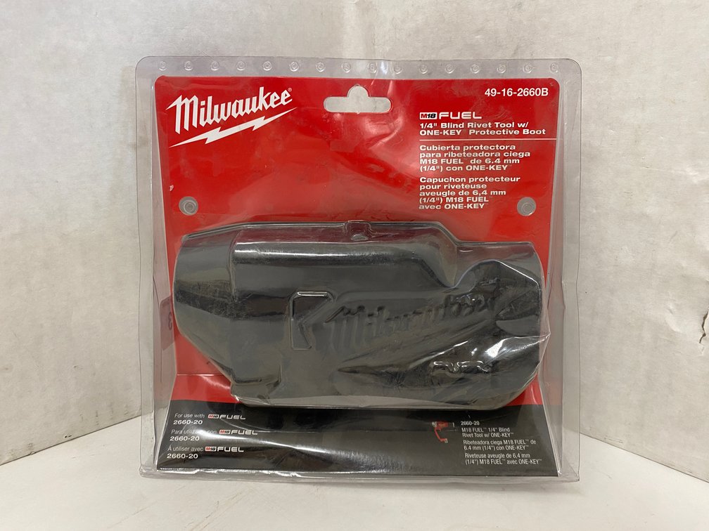(2x bid)Milwaukee 1/4" Blind Rivet Tool w/ Boot 