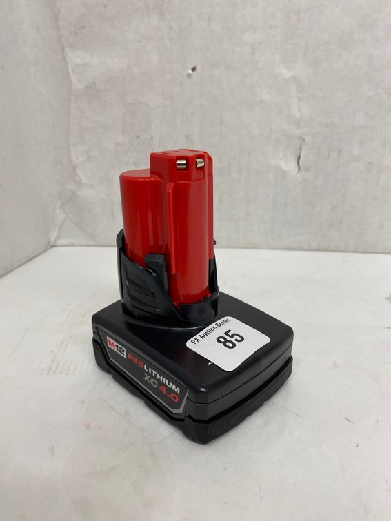 Milwaukee M12 4Ah RedLithium Battery 