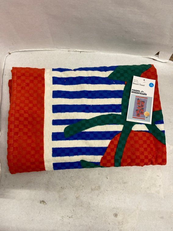 (16x Bid)Room Essentials 36"x72" Beach Towel