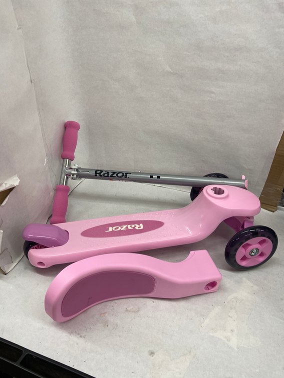 (3x Bid)Razor Rollie 3-Wheel Light Up Scooter